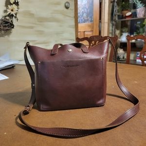 Portland leather mini crossbody